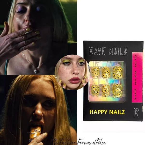 Happy Nailz worn by Chloe Cherie on HBO's Euphoria Season 3