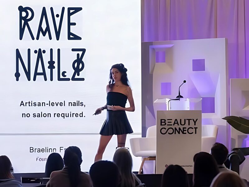 Speaking at Beauty Connect LA with Rave Nailz